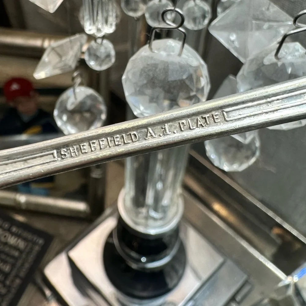 Vintage Sheffield Cocktail / Pickle / Olive Fork.